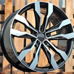 Diski R21 5×112 J9 ET31 RACINGLINE B5333 VW Black Polished