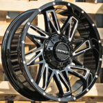 Diski R20 12×135/139 J12 ETM44 RACINGLINE B1544 4X4 Black (Milling)