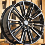 Diski R18 5×112 J8 ET41 RACINGLINE I0361 SKODA Black Polished