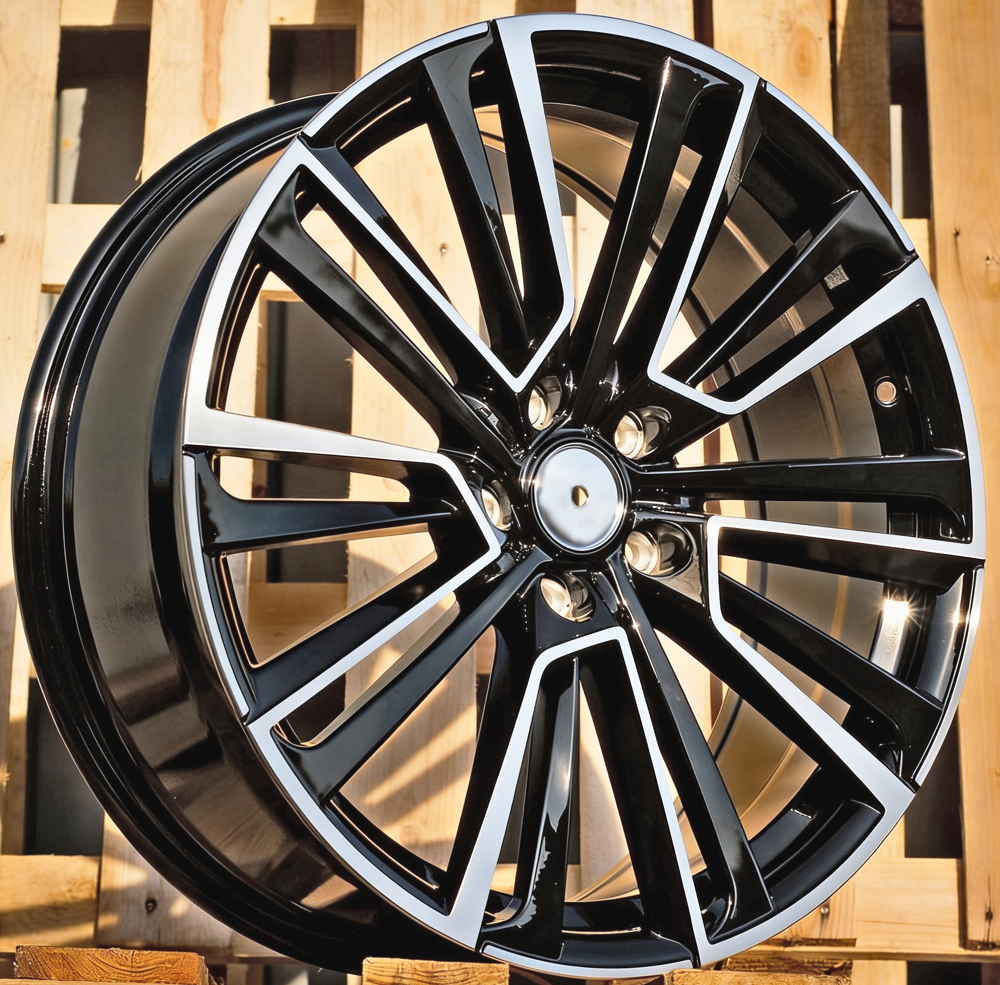 Diski R18 5x112 J8 ET41 RACINGLINE I0361 SKODA Black Polished