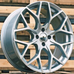 Diski R18 4×100 J8 ET30 RACINGLINE B1449 SMART Silver Polished (Rear+Front)