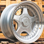 Diski R17 5×120 J10 ET20 RACINGLINE 7813R BMW Silver +Polished Lip (Rear+Front)