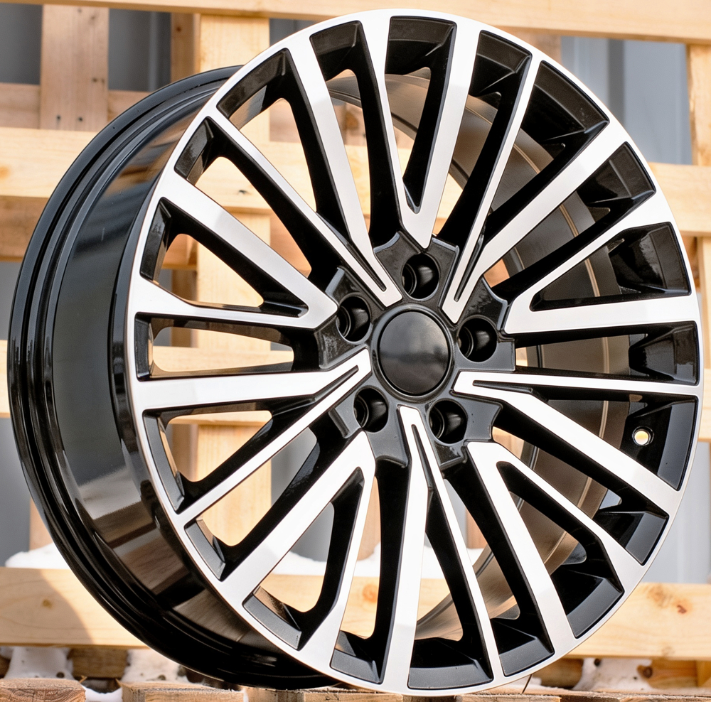 Diski R17 5x120 J7 ET55 RACINGLINE B1515 VW Black Polished (Hybrid Forged)