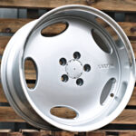 Diski R18 5×112 J8.5 ET35 RACINGLINE B1563 MERCEDES Silver +Polished Lip (Rear+Front)
