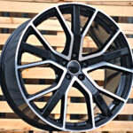 Diski R19 5×112 J8.5 ET40 RACINGLINE B5131 AUDI Black Polished (Hybrid Forged)
