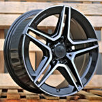 Diski R18 5×112 J8 ET40 RACINGLINE FBX142 MERCEDES Black Polished (Hybrid Forged)