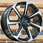 Diski R19 5×112 J8.5 ET38 RACINGLINE B5213 AUDI Black Polished (Hybrid Forged)