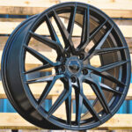 Diski R20 5×114.3 J8.5 ET40 HAXER HX035 Black Half Matt