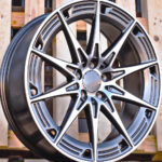Diski R19 5×112 J9.5 ET43 RACINGLINE H3500F MERCEDES Grey Polished (Rear+Front) (Hybrid Forged)