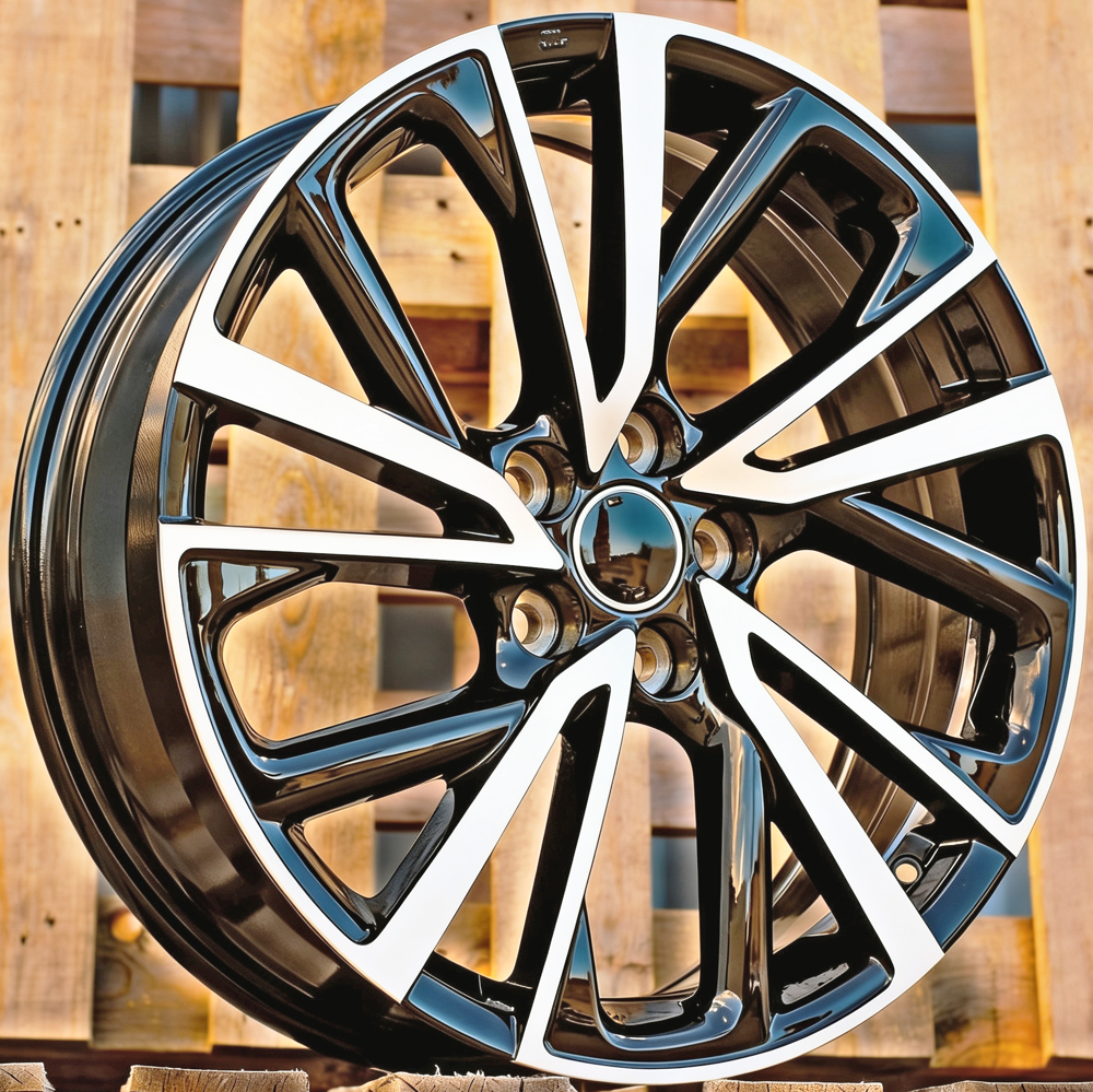 Diski R19 5x114.3 J7 ET35 RACINGLINE H3568F TOYOTA Black Polished (Hybrid Forged)