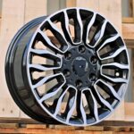 Diski R16 6×130 J7 ET50 RACINGLINE B2419 MERCEDES Black Polished