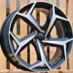 Diski R15 5×100 J6 ET40 RACINGLINE B5340 VW Black Polished