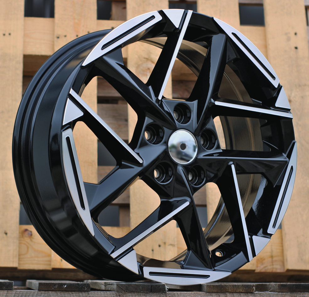 Diski R17 5x114.3 J7 ET48 RACINGLINE 3S1267 KIA Black Polished (Hybrid Forged)