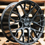 Diski R20 5×112 J10 ET19 RACINGLINE BK998 PORCHE Black (Rear+Front)