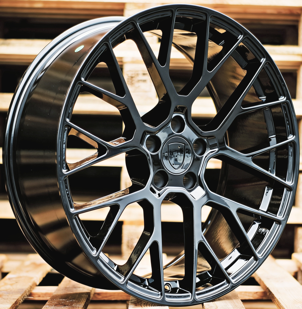 Diski R20 5x112 J10 ET19 RACINGLINE BK998 PORCHE Black (Rear+Front)