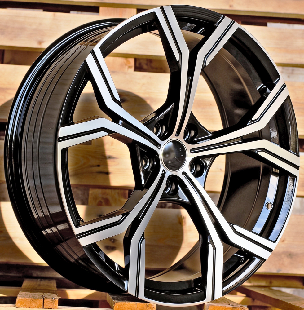 Diski R20 5x112 J9 ET30 RACINGLINE FBX201 AUDI Black Polished (Hybrid Forged)
