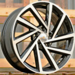 Diski R16 5×112 J6.5 ET45 RACINGLINE B5329 VW Black Polished