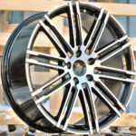 Diski R21 5×112 J10 ET19 RACINGLINE B1026 PORCHE Black Polished (Rear+Front)