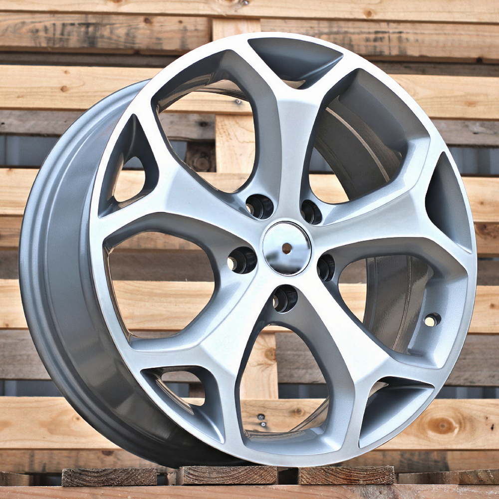 Diski R16 5x108 J6.5 ET50 RACINGLINE BK386 FORD Grey Polished