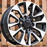 Diski R16 6×139.7 J7 ET30 RACINGLINE B1743 TOYOTA Black Polished