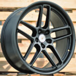 Diski R20 5×115 J9 ET15 DODGE A5897 Black Half Matt (Rear+Front)