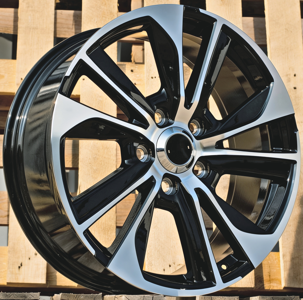 Diski R22 5x150 J9 ET60 RACINGLINE B1611 4X4 Black Polished
