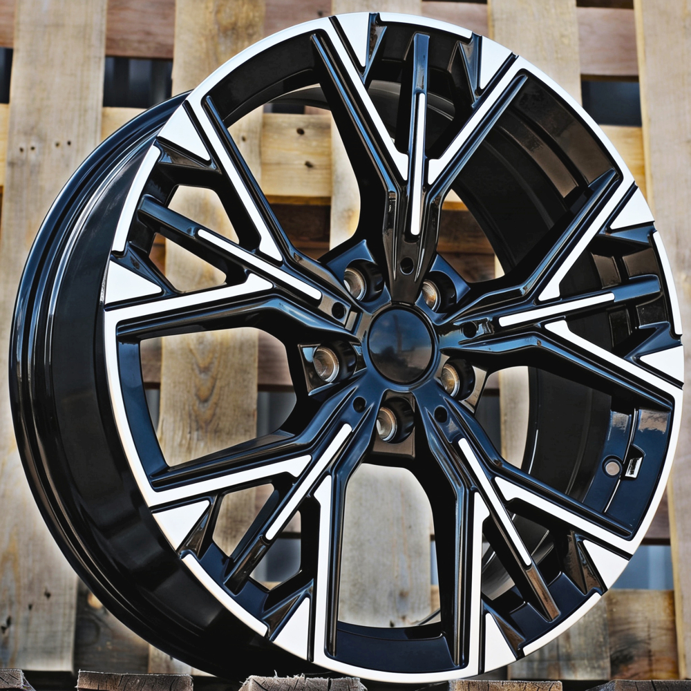 Diski R18 5x112 J8 ET50 RACINGLINE H3580F BMW Black Polished (Hybrid Forged)