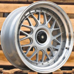 Diski R18 5×120 J8.5 ET35 RACINGLINE XE244 BMW Silver +Polished Lip (Rear+Front)