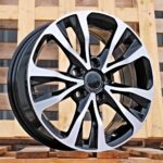 Diski R16 5×114.3 J6.5 ET40 RACINGLINE B5212 TOYOTA Black Polished