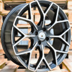 Diski R16 3×112 J5.5 ET30 RACINGLINE B1449 SMART Black Polished Half Matt (Rear+Front)