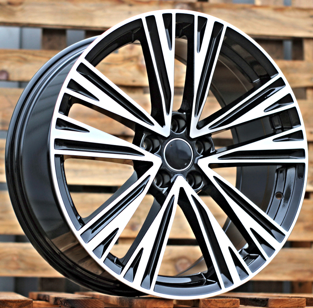 Diski R19 5x112 J8.5 ET40 RACINGLINE B1424 AUDI Black Polished