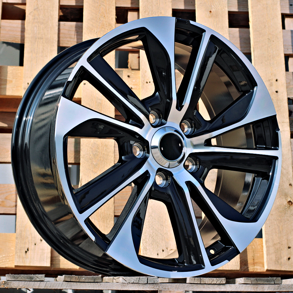Diski R18 5x150 J8 ET45 RACINGLINE B1611 TOYOTA Black Polished (Hybrid Forged)