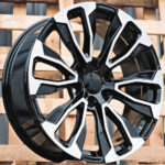 Diski R22 6×139.7 J9 ET24 RACINGLINE B1718 4X4 Black Polished