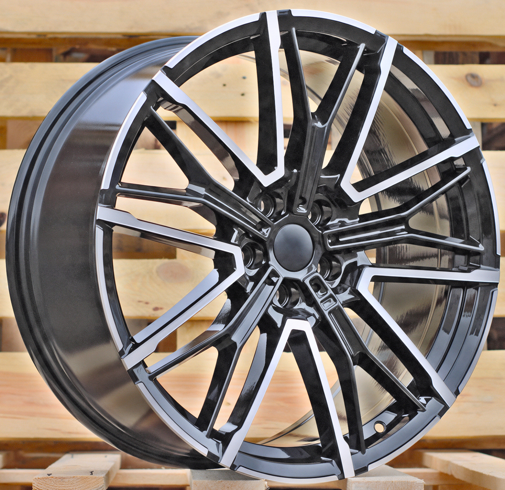 Diski R21 5x112 J10 ET39 RACINGLINE 3S1284 BMW Black Polished (Rear+Front) (Hybrid Forged)