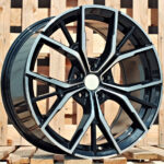 Diski R18 5×112 J8 ET30 RACINGLINE B1667 BMW Black Polished (Hybrid Forged)