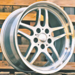 Diski R18 5×120 J8 ET20 RACINGLINE A5913 BMW Silver +Polished Lip (Rear+Front) (Hybrid Forged)