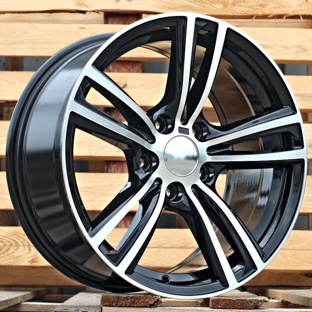 Diski R17 5x120 J8 ET34 RACINGLINE B5739 BMW Black Polished