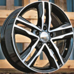 Diski R17 5×118 J7.5 ET45 OPEL BK424 Black Polished