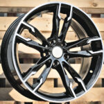 Diski R17 5×120 J8 ET34 RACINGLINE B1257 BMW Black Polished