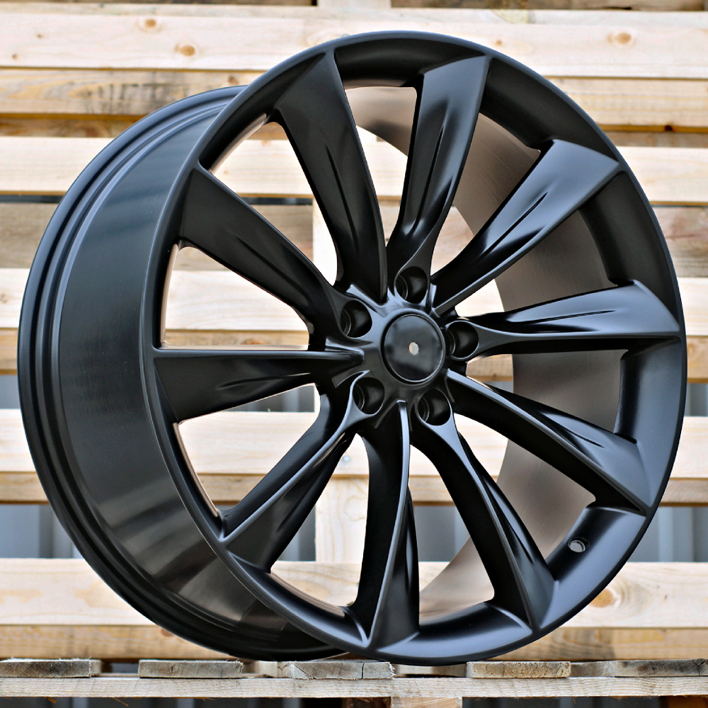 Diski R18 5x114.3 J8.5 ET40 RACINGLINE 3S209 TESLA Black Half Matt (Hybrid Forged)