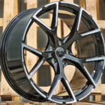 Diski R17 5×112 J7.5 ET36 RACINGLINE 3S5997 AUDI Black Polished (Hybrid Forged)