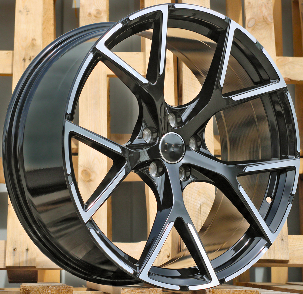 Diski R17 5x112 J7.5 ET36 RACINGLINE 3S5997 AUDI Black Polished (Hybrid Forged)