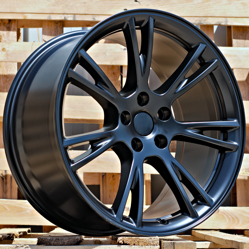 Diski R19 5x114.3 J9.5 ET45 RACINGLINE D2049 TESLA Black Half Matt