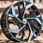 Diski R17 5×114.3 J7 ET43 RACINGLINE B1953 HYUNDAI Black Polished (Hybrid Forged)