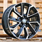 Diski R15 5×114.3 J6.5 ET40 RACINGLINE B5463 TOYOTA Black Polished