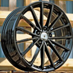 Diski R18 5×112 J8 ET45 RACINGLINE I0383 VW Black (Hybrid Forged)