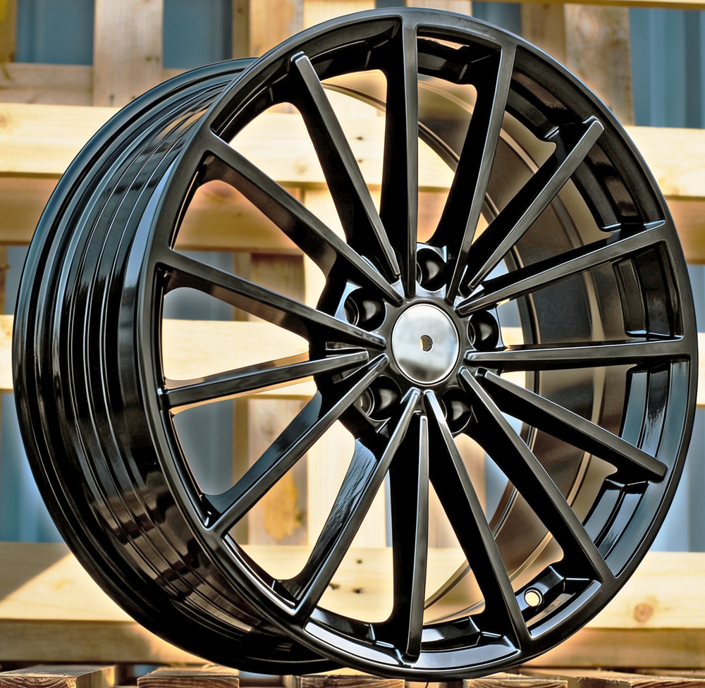 Diski R18 5x112 J8 ET45 RACINGLINE I0383 VW Black (Hybrid Forged)