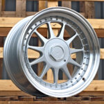 Diski R16 5×120 J8 ET20 RACINGLINE 7962F Silver +Polished Lip (Rear+Front)