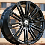 Diski R19 5×108 J8.5 ET45 RACINGLINE B1808 LANDROVER Black Half Matt