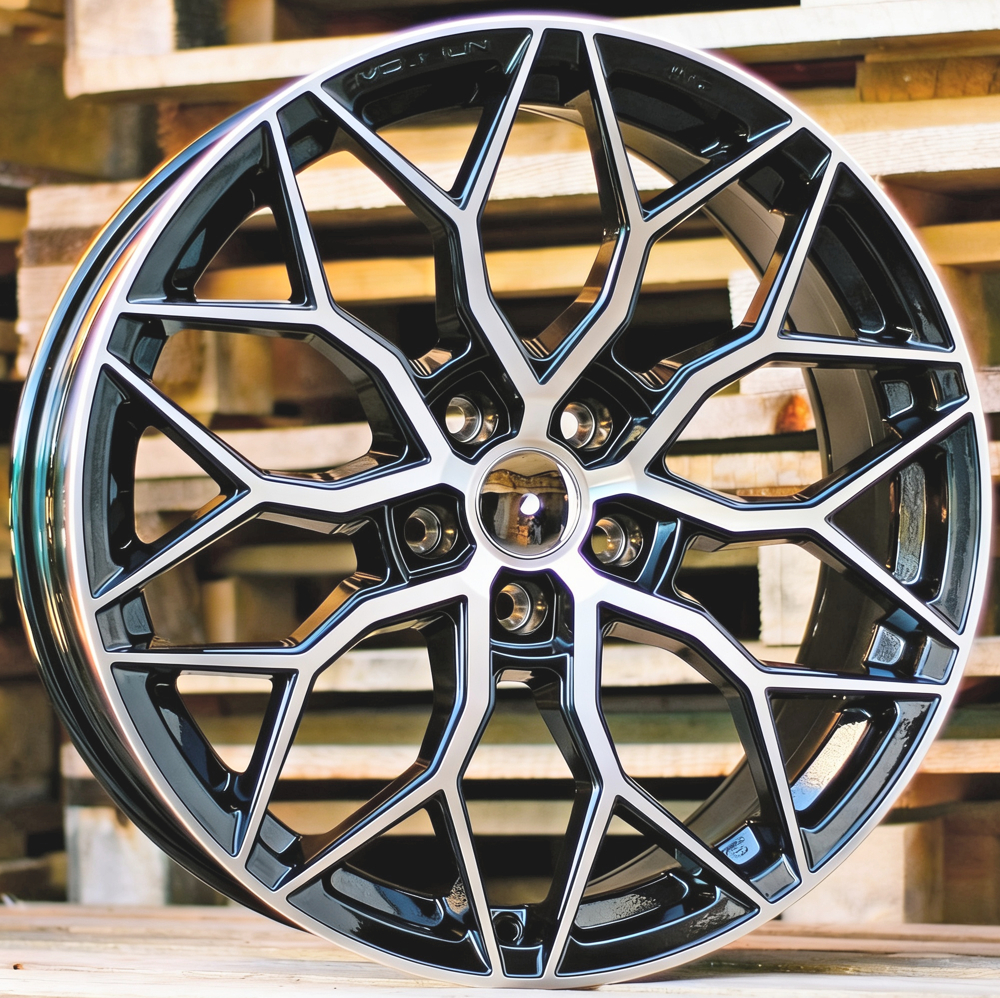 Diski R19 5x112 J8.5 ET40 RACINGLINE H4101 Black Polished